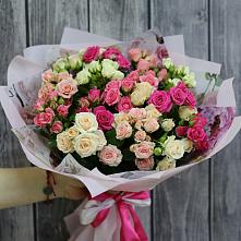 Букет цветов из:  Розы в Абадзехском