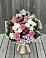 Букет цветов из: Альстромерии, Гвоздики, Розы и Хризантемы в Абадзехском
