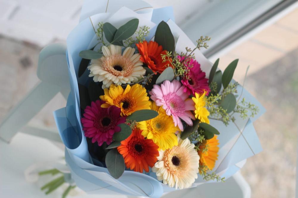 Букет цветов из: Герберы в Абадзехском