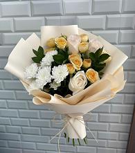 Букет цветов из:  Розы и Хризантемы в Абадзехском