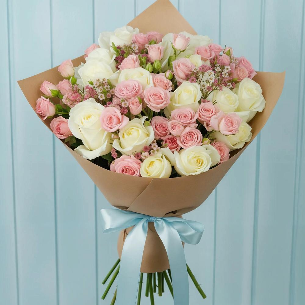 Букет цветов из: Розы в Абадзехском