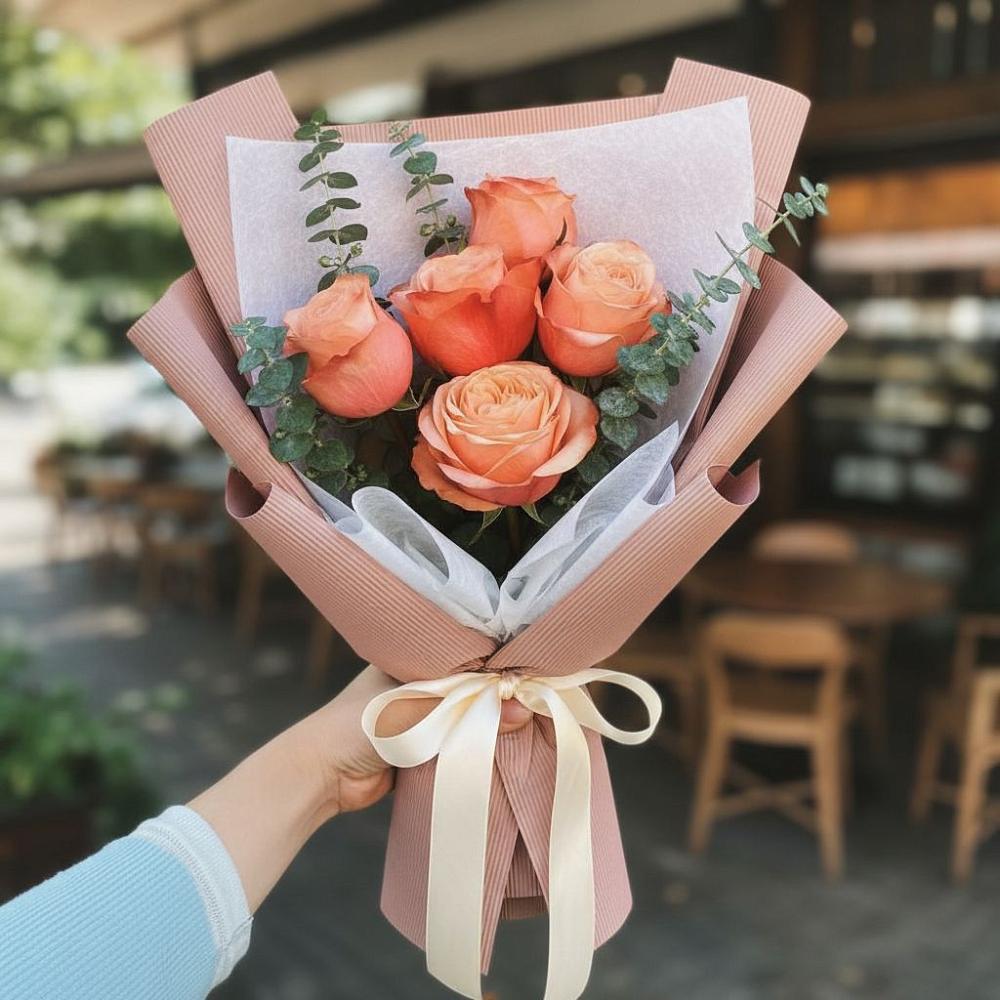 Букет цветов из: Розы в Абадзехском