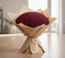 Букет 101 Красная роза в Абадзехском