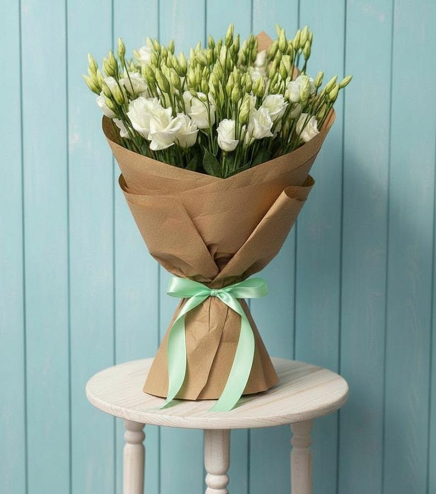 Букет цветов из: Лизиантусы в Абадзехском