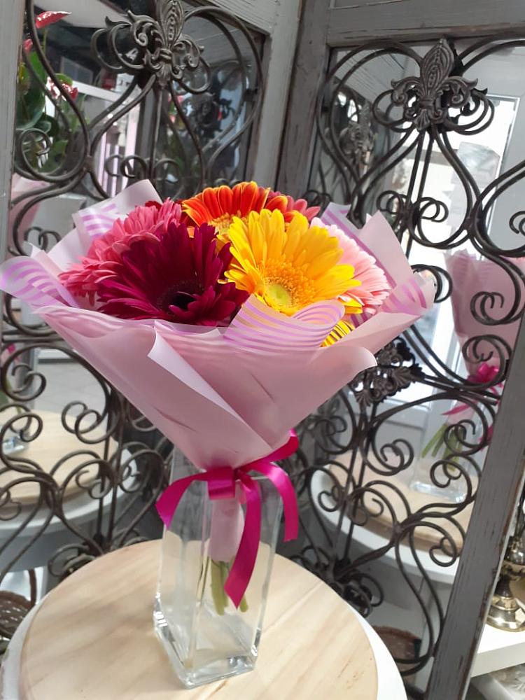 Букет цветов из: Герберы в Абадзехском