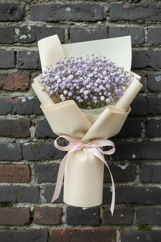 Букет цветов из: Гипсофила в Абадзехском