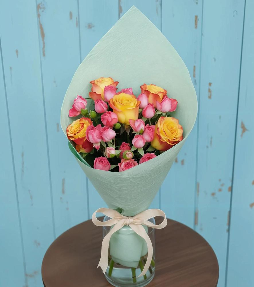 Букет цветов из: Розы в Абадзехском