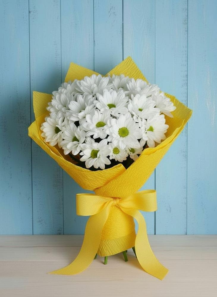 Букет цветов из: Хризантемы в Абадзехском