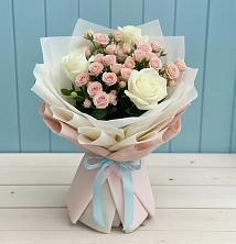 Букет цветов из:  Розы в Абадзехском