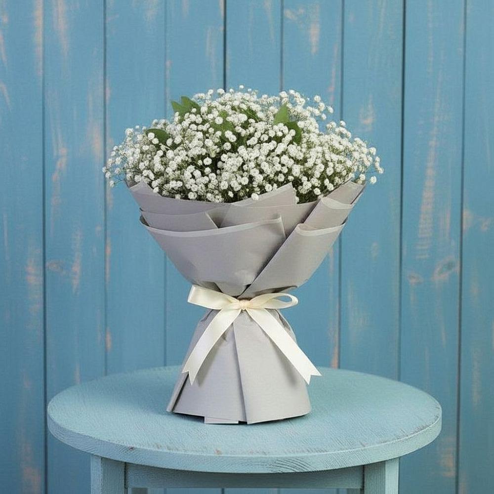 Букет цветов из: Гипсофила в Абадзехском