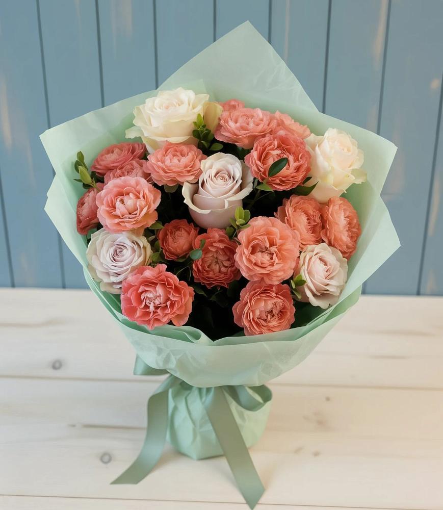 Букет цветов из: Розы в Абадзехском