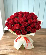 Букет 29 Красных роз в Абадзехском