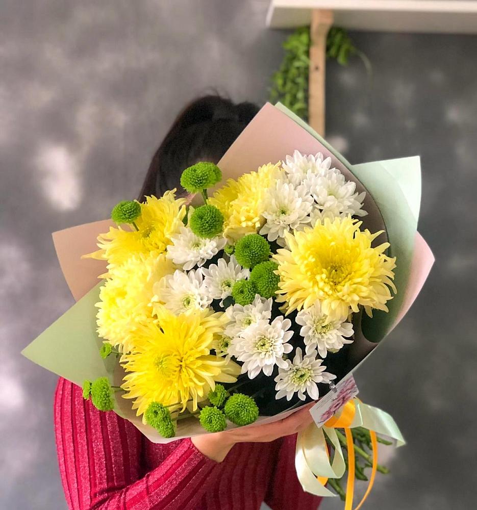 Букет цветов из: Хризантемы в Абадзехском