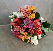 Букет цветов из:  Розы #REPLACE_PRED# Абадзехском