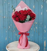 Букет цветов из:  Розы #REPLACE_PRED# Абадзехском