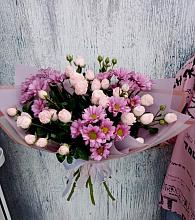Букет цветов из:  Розы и Хризантемы #REPLACE_PRED# Абадзехском