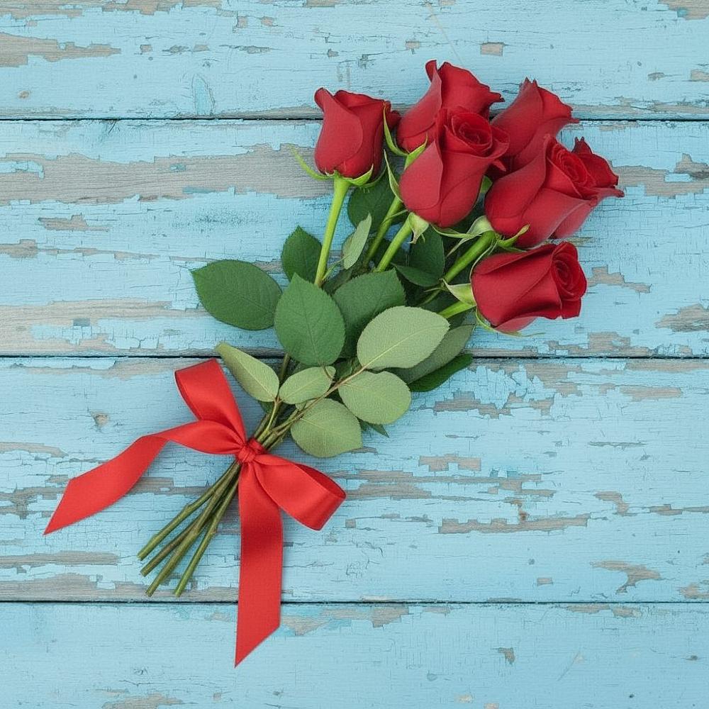 Букет Красные розы в Абадзехском