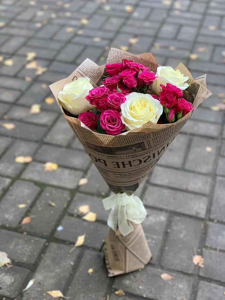 Букет цветов из: Розы в Абадзехском