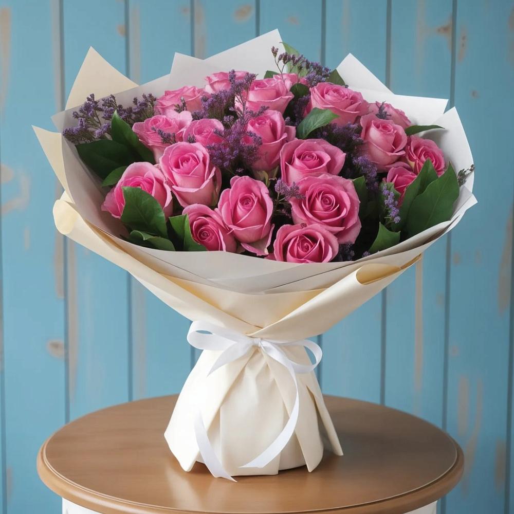 Букет цветов из: Розы в Абадзехском