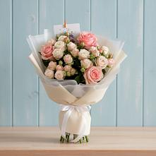 Букет цветов из:  Розы в Абадзехском