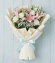 Букет цветов из:  Лилии в Абадзехском